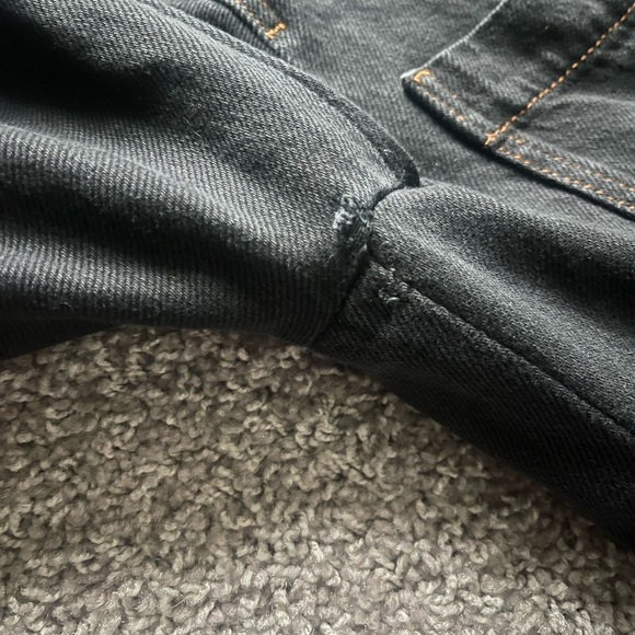 ME+EM | Long Sleeve Belted Denim Utility Jumpsuit RARE - Picture 7 of 15